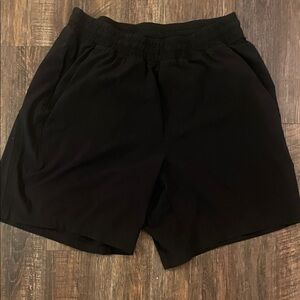 lululemon athletica Men's Pace breaker Black Athletic Shorts
